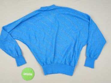 niebieska satynowa sukienka zara: Sweter damski, rozmiar S — 3