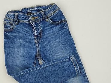 czerwona bluza pull: Spodnie jeansowe, 2-3 lat, 92/98, stan - Bardzo dobry — 1