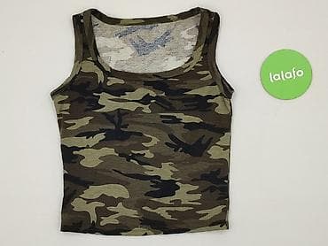 khaki: Top damski, rozmiar 2XS — 2
