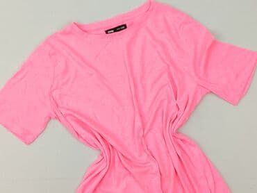 koszulka real rozowa: Sinsay, T-shirt damski, rozmiar 2XS — 1