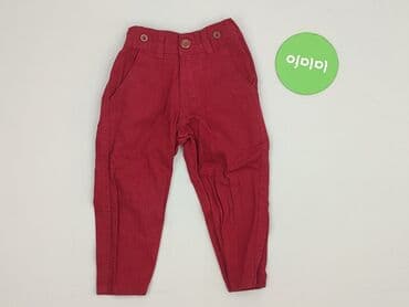 sukienka sweter h: Baby material trousers, 9-12 months, 74-80 cm, condition - Very good — 2