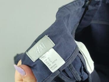 legginsy damskie plus size: H&M, Material trousers for women, size S (EU 36) — 4