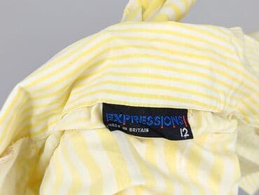 koszulka z długim rękawem w paski: Koszula damska, rozmiar M — 4