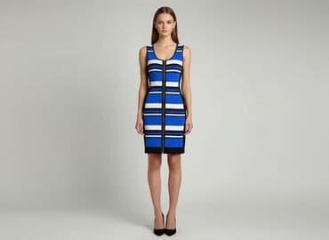 zalando sukienka w paski: Karen Millen, Sukienka damska, rozmiar S — 6