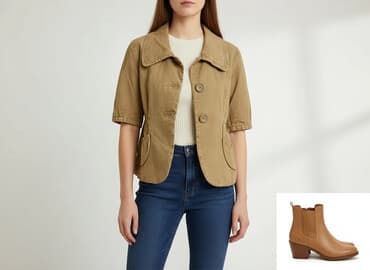 kurtka skórzana carry: Carry, Marynarka damska, rozmiar M — 6