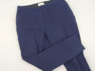 jeansy damskie podarte: Material trousers for women, size M (EU 38) — 1