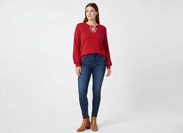 grucha w sweterku: Sweter damski, rozmiar XL — 1