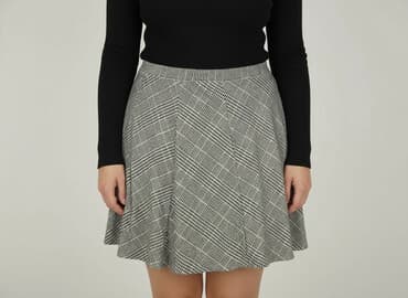 czarne spódnice w kratę: Yessica, Spódnica damska, rozmiar XL — 7