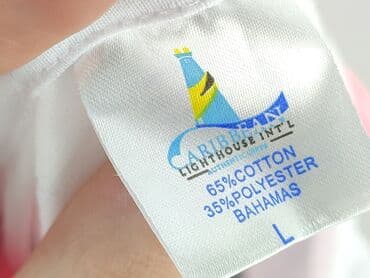 жіноча футболка m eu 38 візерунок принт колір білий: Nassau, T-shirt damski, rozmiar L — 4