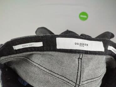 cargo jeans baggy: Jeansy damskie, rozmiar L — 4