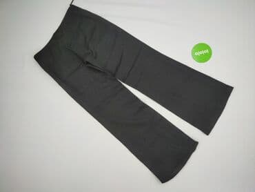 legginsy lateksowe z wysokim stanem: Spodnie materiałowe damskie, S — 3