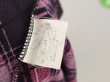 bluzka w kratę czarno biala: Bluzka damska, rozmiar S — 5