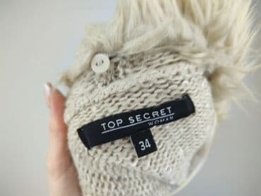 kurtki zimowe wyprzedaz: Top Secret, Kardigan damski, XS — 5