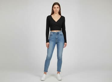 crop sukienki: Pakuten, Top damski, rozmiar S — 6