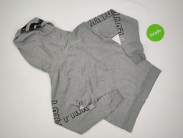 bordowy sweter: Victoria's Secret PINK, Bluza z kapturem damska, rozmiar XS — 3