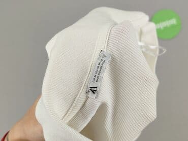 zara koszulka z prązkowanej dzianiny: Zara, Damska koszulka polo, M — 4