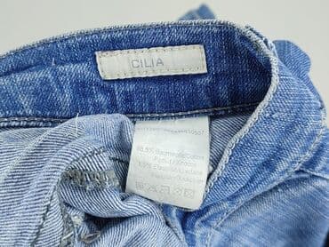 jeans mom slim fit stradivarius: Szorty damskie, M — 5