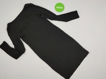 czarna sukienka z długim rękawem sinsay: Sinsay, Sukienka damska, rozmiar S — 3