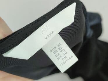 eleganckie czarne sukienki dla puszystych: H&M Mama, Sukienka damska, XL — 4