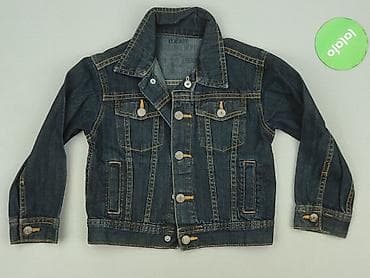 Sukienki: Dziecięca kurtka jeansowa, 5-6 lat, 110-116 cm, TEX, stan - Idealny — 2