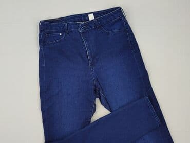 jakie rajstopy do bialej sukienki: H&M, Jeansy damskie, rozmiar 2XS — 1