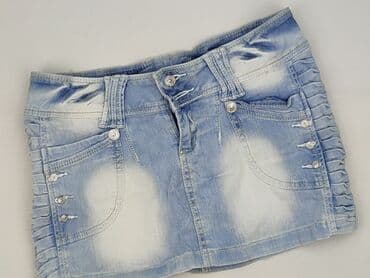 spodenko spódniczka jeans: Spódnica damska, rozmiar L — 1