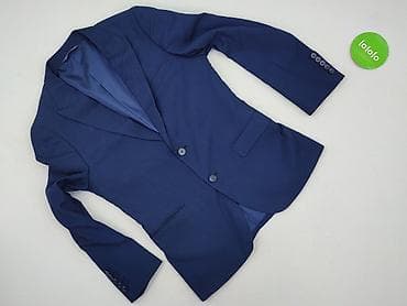 marynarka pull and bear: Męska marynarka PAWO Choice - Kolor: granatowy - Krój: jednorzędowy — 2