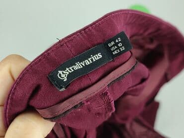 stradivarius spodnie dresowe: Stradivarius, Spodnie materiałowe damskie, rozmiar L — 4