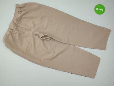 spodnie dla szerokich bioder: Spodnie materiałowe damskie, rozmiar XL — 3