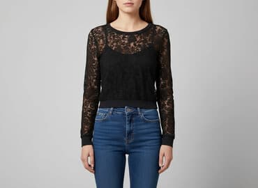 gatta bluzki z koronką: H&M, Bluzka damska, rozmiar S — 8