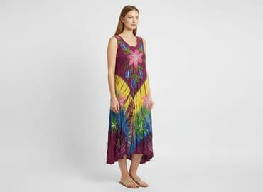 ubrania z meksyku: Sukienka damska, rozmiar One size — 7