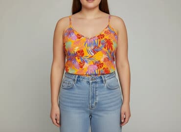 shein zolta sukienka: Shein Curve, T-shirt damski, rozmiar XL — 7