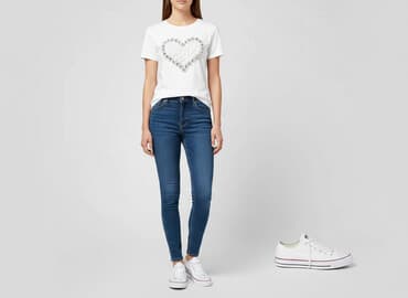 t shirty damskie 3d: T-shirt damski, rozmiar M — 1