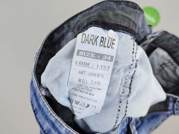 jeansowe kowbojki: Denim, Szorty dla mężczyzn, rozmiar XS — 5