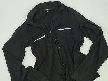 bluzki czarne basic: Reserved, Koszula damska, rozmiar M — 1