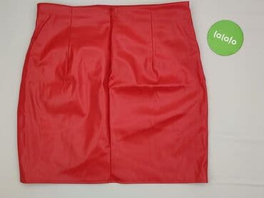 spódnice eko skóra plus size: Spódnica damska, XL — 3