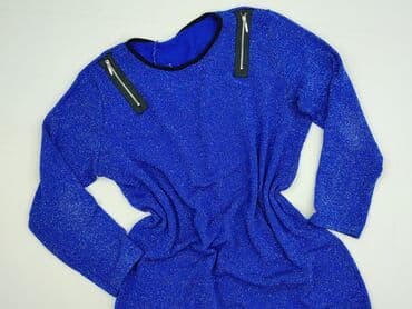 modne sukienki z dzianiny: Sukienka damska, rozmiar 2XL — 1