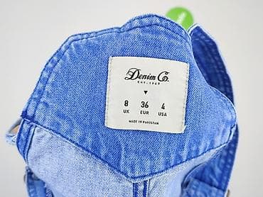 oversized jeans: Denim Co, Ogrodniczki damskie, rozmiar S — 4