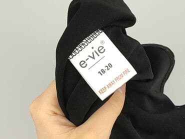 bluzki przezroczyste: E-vie, Top damski, 4XL — 5