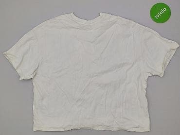 bluzki czarne basic: Bershka, T-shirt damski, rozmiar L — 4