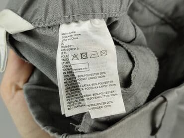 spodnie do szarej marynarki: H&M, Spodnie materiałowe damskie, rozmiar S — 6