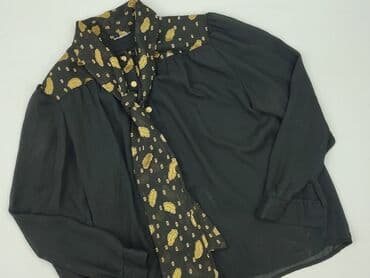czarne szyfonowa bluzki: Women's blouse, size M — 2