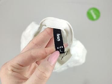 biała bluzka basic damska: Sisley, Bluzka damska, rozmiar L — 4