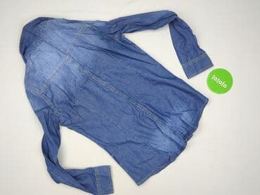 kurtka jeansowa khaki damska: Koszula damska, rozmiar S — 3