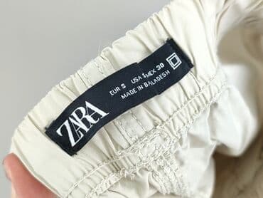 spodnie z suwakami na nogawkach: Zara, Spodnie dresowe dla mężczyzn, rozmiar S — 4