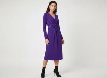 sukienki fioletowe: Sukienka damska, rozmiar S — 1