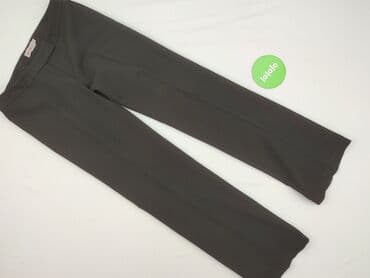 legginsy damskie plus size: Danhen, Material trousers for women, size S (EU 36) — 2
