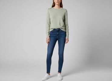 sweter na guziki: H&M, Sweter damski, rozmiar S — 6