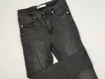 czerwone spodnie z wysokim stanem zara: Zara, Джинси для чоловіків — 1