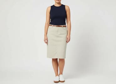 spódnice jeansowe massimo dutti: Spódnica damska, rozmiar XL — 7
